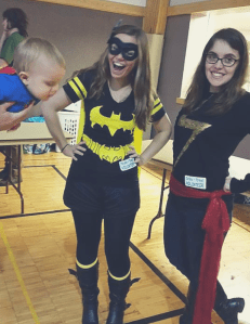 Ms Marvel and Bat Girl